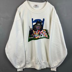 90s Vintage CRAZY SHIRTS HAWII クレイジーシャツ ハワイ ヴィンテージ スウェット トレーナー ロゴプリント メンズ