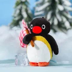 cgv ピングー バッグ 正規品 キーリング 人形 ぬいぐるみ ぬい 10cm