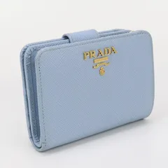 PRADA プラダ サフィアーノマルチカラー財布 PR90454 二折財布 レザー/サフィアーノマルチカラー財布【中古】 レディース