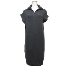 Brunello Cucinelli ブルネロクチネリ　コサージュ付ワンピース img_3d1a1ed3f04cad2b96aaf9c23c