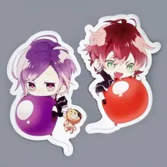 【中古】ポストカード(キャラクター) DIABOLIK LOVERS 逆巻アヤト＆逆巻カナト ダイカットポストカードセット(2枚組) 「Rejet Fes.2014くじ」 D-1賞