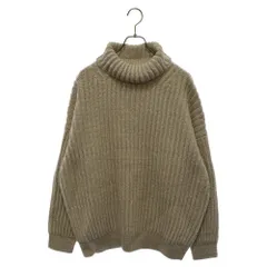 VISVIM (ヴィスヴィム) 21AW AMPLUS TURTLENECK KNIT アンプラス タートルネック リネン混 ローゲージウールニット セーター アイボリー 0121205012004のサムネイル