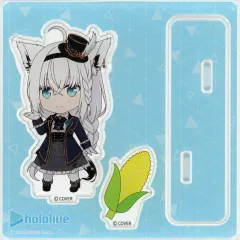 【中古】アクリルスタンド・アクリルパネル 白上フブキ(洋風衣装Ver.) ねんどろいどぷらす アクリルジオラマスタンド 「バーチャルYouTuber ホロライブ hololive SUPER EXPO 2024」