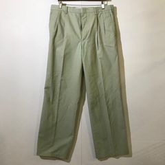 【12/6出品停止】cambridge university polo club タッグパンツ グリーン メンズ