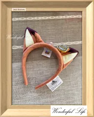 【即納在庫】ディズニー 上海ディズニー公式グッズ Wonderful Life shop 海外限定 ディズニー ズートピア ニック ジュディ ぬいぐるみ しっぽ　上海ディズニー 上海ディズニーランド ニック ジュディ フラッシュ カチューシャ