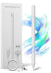 USB type-c充電式 耐摩 iPadペンシル第11 (A16)/10/9/8/7/6世代、Air 軽量 11/13 誤作動防止機能 M2/M3 タッチペン 2025 /Pro 2025 11/13 傾き感知/磁気吸着機能/超高感度 M4 2024 (A1