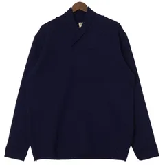 60年代 Norsewear ショールカラー ウール ニット セーター ヴィンテージ ネイビー (メンズ XXL) 中古 古着 A1497