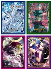 【BANDAI】ONE PIECEカードゲーム オフィシャルカードスリーブ11 4種アソート※カードおまけ付き