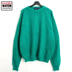80s vintage Wrangler 無地 ニットセーター メンズ 表記XLサイズのサムネイル