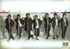 【中古】生写真(ジャニーズ) 関ジャニ∞/集合(7人)/横型・全身・ジャケット黒・マイクスタンド/KANJANI∞ LIVE TOUR 2008 ∞だよ!全員集合 夏だ!ツアーだ!!ワッハッハー!!! オリジナルフォトセット