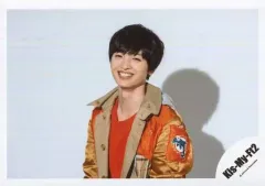 【中古】生写真(ジャニーズ) Kis-My-Ft2/玉森裕太/横型・バストアップ・衣装オレンジ・体左向き/アルバム「Yummy!!」ジャケ写撮影オフショット/公式生写真