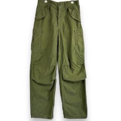 米軍 アメリカ軍 US army 実物 M65 M-65 カーゴパンツ トラウザーズ ミリタリー vintage ヴィンテージ ビンテージ グリーン 輸入古着 海外古着 US古着 メンズ 軍パン【R-K42】
