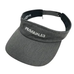 【未使用】1piu1uguale3バイザー 1PIU1UGUALE3 GOLF ウノピュウノウグァーレトレ RIBBON VISOR