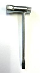 プラグレンチ 13×19 (-)ドライバー付き   ハニー用【エンジンチェンソー・刈払機・草刈機・メンテナンスツール】