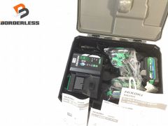 ☆未使用☆HiKOKI ハイコーキ 36V コードレスインパクトドライバ WH36DD 2XHLSZ グリーン バッテリ2個(BSL36A18BX) 充電器 ケース付 108935のサムネイル