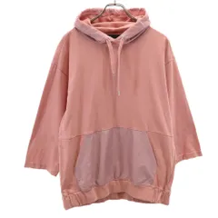 ニコアンド 長袖 スウェットパーカー 3 ピンク系 niko and... レディース 古着 【240420】