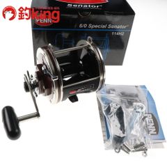 PENN スペシャルセネター 6／0 114H2   /T081M 未使用 石鯛 イシダイ 口白 クエ アラ モロコ 磯釣り クエリール ロッド リール ルアー 中古