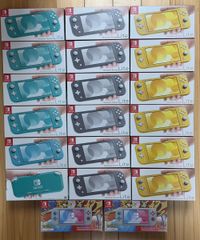 ニンテンドースイッチライト  空箱20箱 Nintendo switch lite 保証印あり⑥
