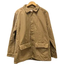 ギャップ GAP 00's OLD GAP オールドギャップ コットンダック ワークジャケット ジップアップブルゾン ジャケット ベージュ Sサイズ 101MT-4686