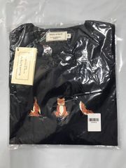 メゾンキツネ MAISON KITSUNE Yoga Fox ヨガ フォックス プリント Tシャツ カットソー 半袖