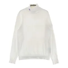 サイズ：0 PEARLY GATES パーリーゲイツ  タートルネック ニットセーター  ホワイト系 [240101388204] ゴルフウェア レディース ストスト