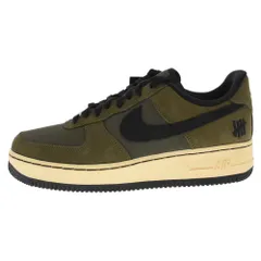 NIKE ナイキ ×UNDEFEATED AIR FORCE1 LOW SP アンディフィーテッド エアフォース1 ローカットスニーカー オリーブ カーキ DH3064-300 US9