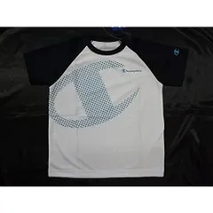 チャンピオン(Champion) ファンクション Tシャツ ジュニア CYM1232C-WN ホワイト×ネイビー 150cm