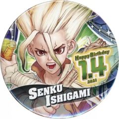 Dr.STONE ドクスト 石神千空 バースデイ缶バッジ 2021 - メルカリ