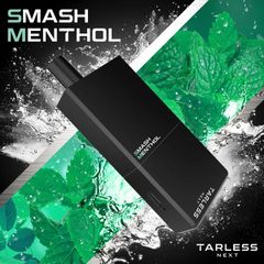 TARLESS NEXT（ターレスネクスト）スターター（バッテリー1個・カートリッジ スマッシュメンソール 1個）ベイプ 本体 持ち運びシーシャ vape 電子タバコ 爆煙