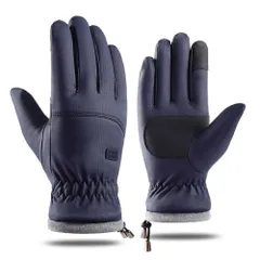【在庫セール】[YDYD] 手袋 防寒グローブ 冬用 タッチパネル対応 厚手 保温 裏起毛 登山 通勤 通学 作業 男女兼用 メンズランニンググローブ