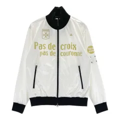 サイズ：L LE COQ GOLF ルコックゴルフ  ジップジャケット  ホワイト系 [240101468452] ゴルフウェア メンズ ストスト