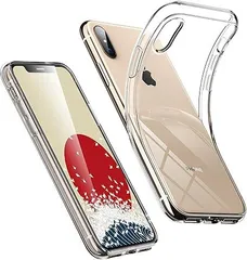 【在庫処分】ONES iPhone X/Xs ケース HD全透明 米軍MIL規格 超耐衝撃 『 画面  レンズ保護、滑り止め 』〔 薄型、超軽量、持ちやすい 〕 Qi充電 衝撃吸収 HQTPU フィット感 クリア カバー