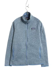 【お得なクーポン配布中!】 パタゴニア ベターセーター ジャケット レディース S 古着 20年製 アウトドア 裏起毛 フリース セーター フルジップ ブルゾン トップス 青