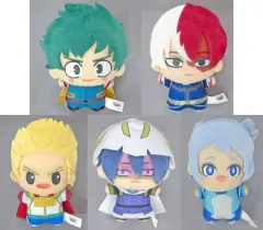 【中古】ぬいぐるみマスコット・ぬいぐるみバッジ 全5種セット ちびぐるみvol.6 「僕のヒーローアカデミア」
