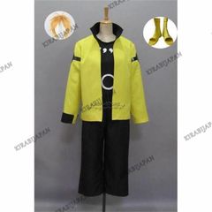 新品◆NARUTO -ナルト- 風 うずまき ナルト コスプレ衣装 ウィッグ 靴 コスチューム イベント アニメ ハロウィン仮装 変装