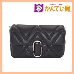 MARC JACOBS マークジェイコブス  ザ キルテッド レザー J マーク チェーンバッグ 2S3HSH007H03 キルティング レザー ブラック