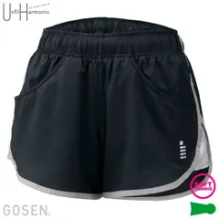 ゴーセン　レディースショートパンツ　ブラック　LLサイズ/PP1921