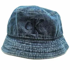 【希少】 カルバンクライン CK ロゴ デニム バケットハット バケハ 帽子