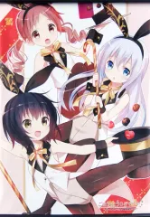 【中古】タペストリー チノ・マヤ・メグ B2なでなでタペストリー 「ご注文はうさぎですか?」 C88グッズ