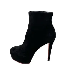 2025年最新】ルブタン スエード ブーティの人気アイテム - メルカリ