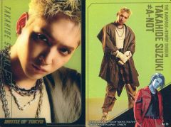 [중고] 컬렉션 카드(남성) No.15[캐릭터 카드]:ROWDY SHOGUN/스즈키 마사히데(A-NOT)/[BATTLE OF TOKYO~Jr.EXILE vs NEO EXILE~ 트윈 웨이퍼스 2nd BATTLE]메탈릭 플래커