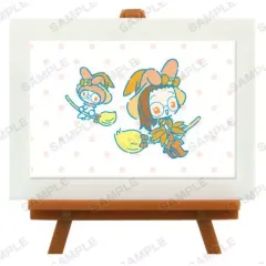 【中古】雑貨 はづき＆マイメロディ(ホウキ) 「おジャ魔女どれみ×サンリオキャラクターズ トレーディングミニアートフレーム」