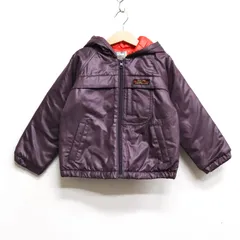 ワスク ナイロンジャケット 中綿入りジャンパー アウター キッズ 男の子用 110サイズ パープル WASK 【中古】のサムネイル