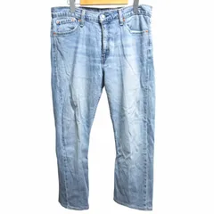 リーバイス Levi's 513 デニム ジーンズ ジップフライ インディゴブルー W33×L32 約Lサイズ 08513-0855 ■GY09
