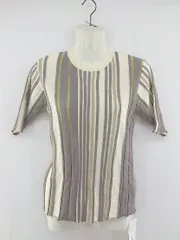 N. ランダムストライプニット 04913