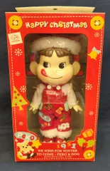 不二家 ペコちゃんビスクドールyears2009 クリスマス 陶器 未