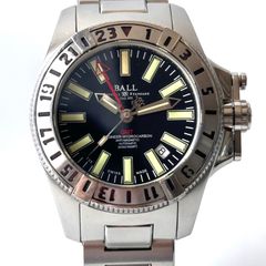 【OH済】ボール　ボールウォッチ　BALL WATCH CO.　エンジニア　ハイドロカーボン　GMT　 DG1016A-S1J-BK　自動巻　黒　デイト表示