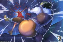 【中古】紙製品 モンキー・D・ルフィ＆ウソップ 名場面色紙コレクション 「一番くじ ワンピース TVアニメ25周年 ～海賊王への道～」 H賞