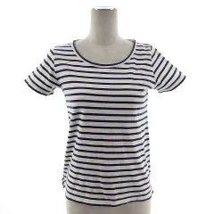 アーバンリサーチ ドアーズ URBAN RESEARCH DOORS カットソー 半袖 ボーダー コットン ホワイト 白 ネイビー系 紺系