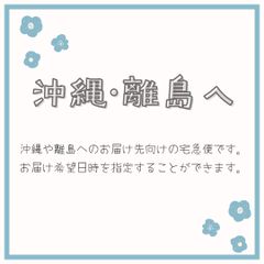 【沖縄·離島へのお届け先】の宅急便